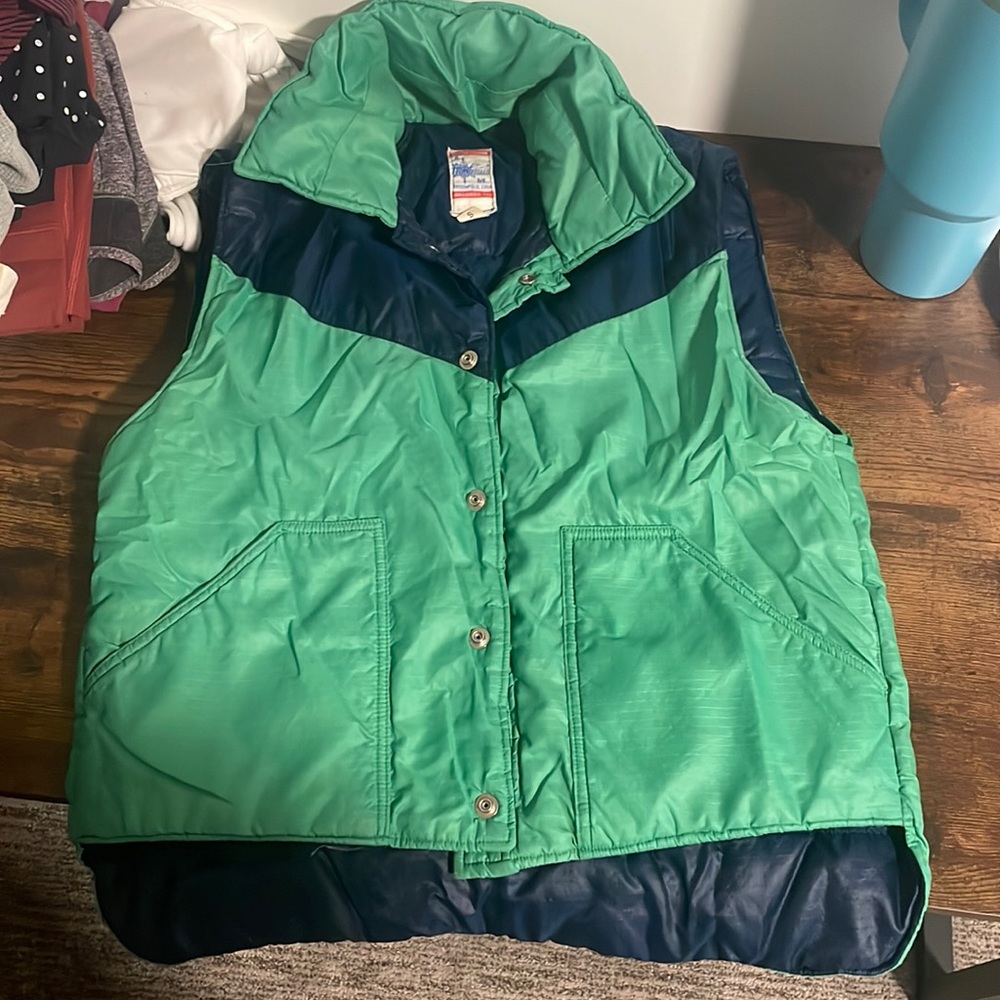 thrifted boys vest